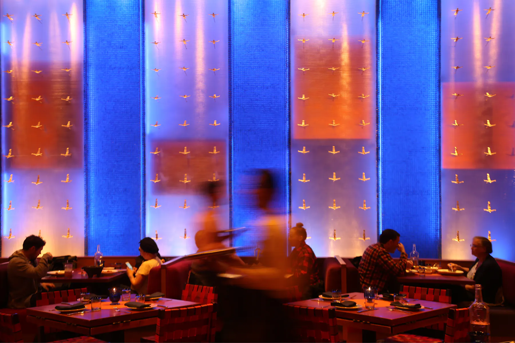 interior of Rosa Mexicano in Union Square, NY